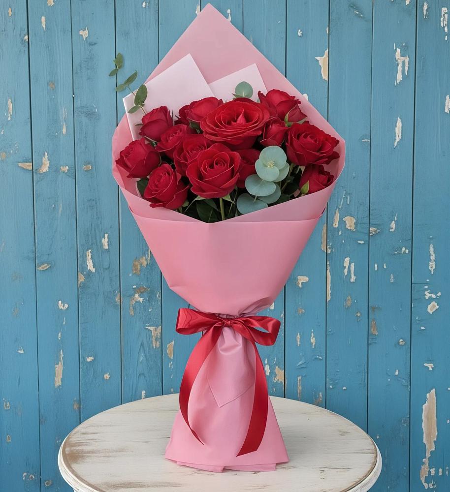 Букет цветов из: Розы в Вулканном