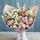 Букет цветов из: Альстромерии и Розы в Вулканном