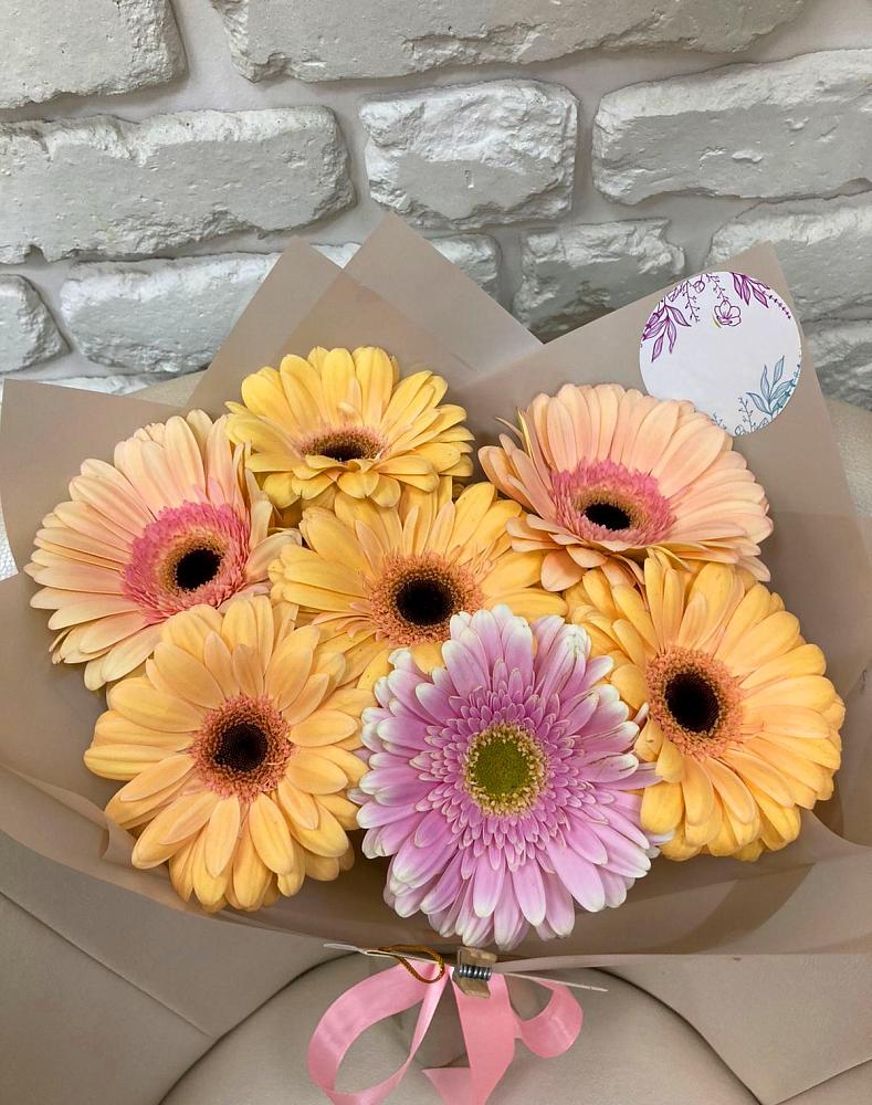 Букет цветов из: Герберы в Вулканном