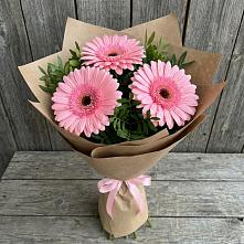 Букет цветов из:  Герберы в Вулканном
