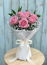 Букет цветов из:  Розы в Вулканном