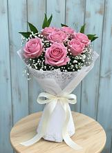 Букет цветов из:  Розы в Вулканном