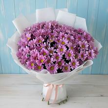 Букет цветов из:  Хризантемы в Вулканном
