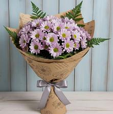 Букет цветов из:  Хризантемы в Вулканном