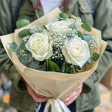Букет Нежные грёзы в Вулканном Букет цветов из: Розы в Вулканном