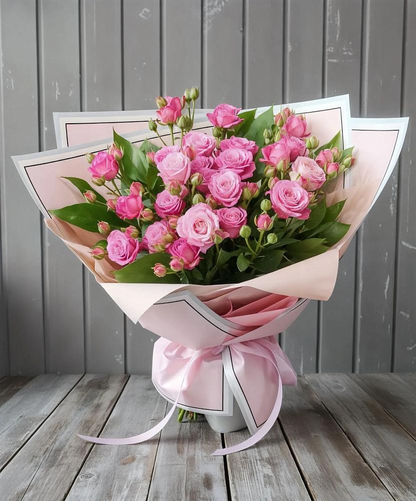 Букет Розовый кустик в Вулканном