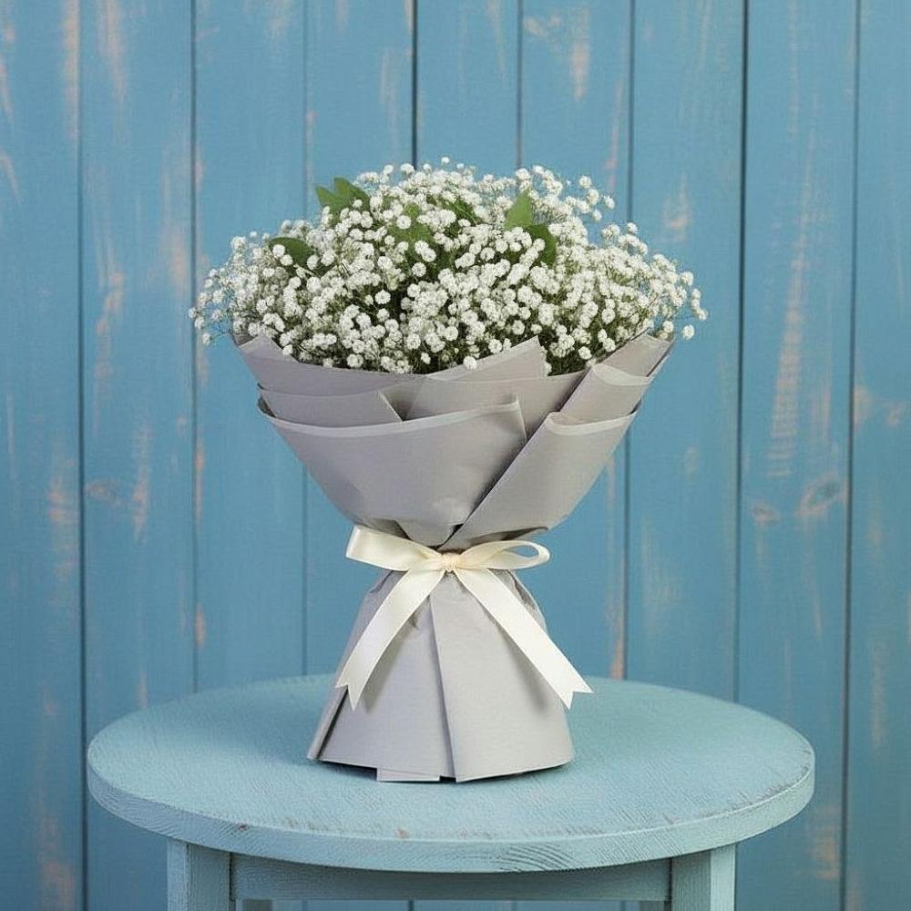 Букет цветов из: Гипсофила в Вулканном