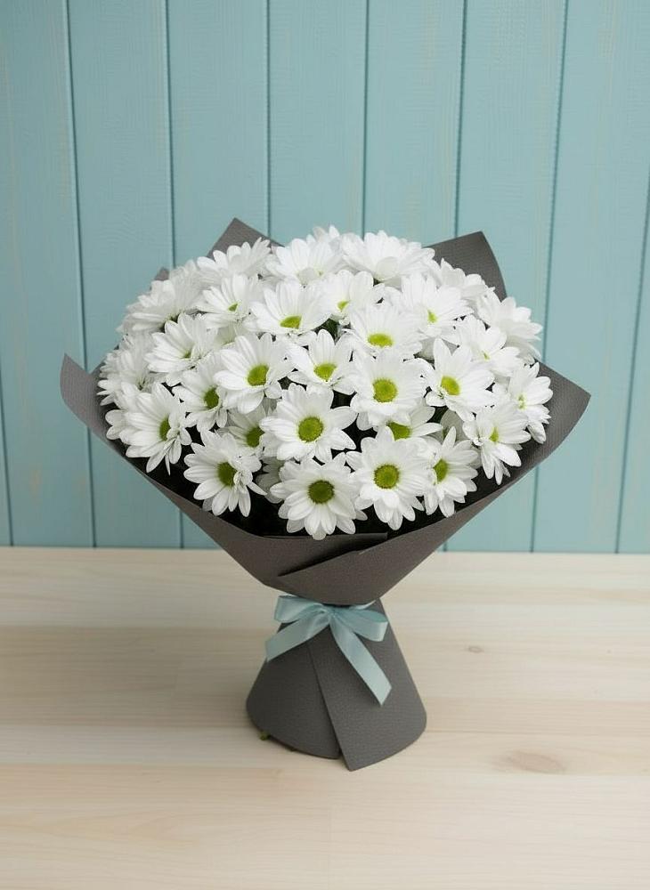 Букет цветов из: Хризантемы в Вулканном