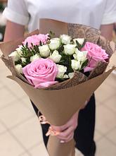 Букет цветов из:  Розы #REPLACE_PRED# Вулканном