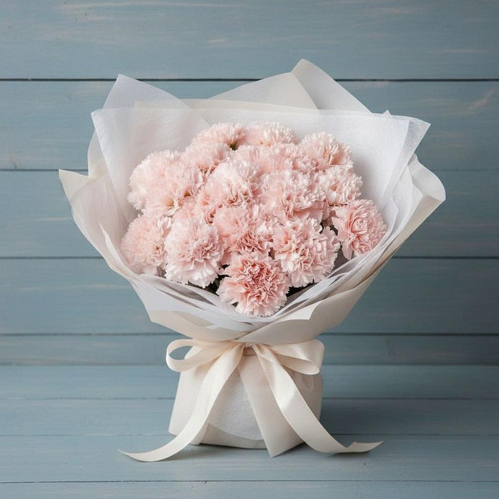 Букет цветов из: Гвоздики в Вулканном