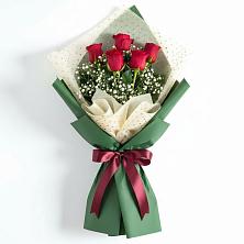 Букет цветов из:  Розы в Вулканном