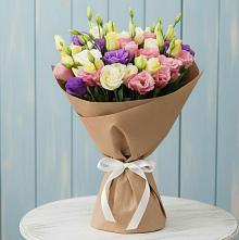 Букет цветов из:  Лизиантусы в Вулканном